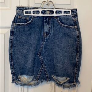 Missguided Denim Skirt